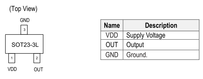 MA7005引脚功能图 MA7005引脚功能图