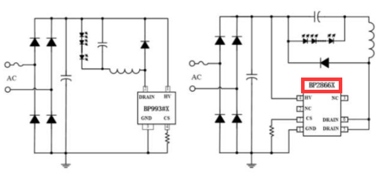 BP2866F芯片电路图 BP2866F芯片电路图