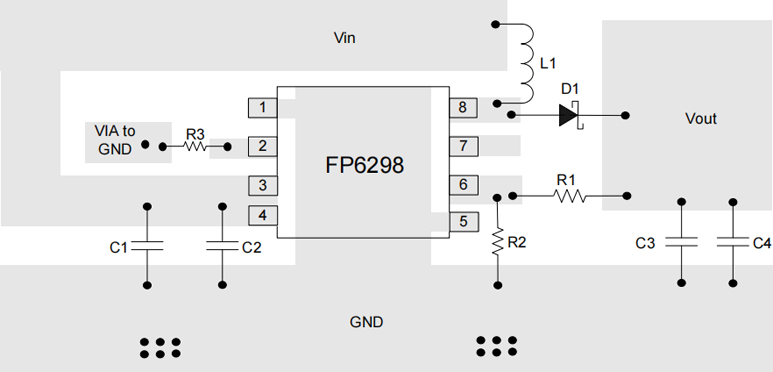 FP6298建议布局Layout FP6298建议布局Layout