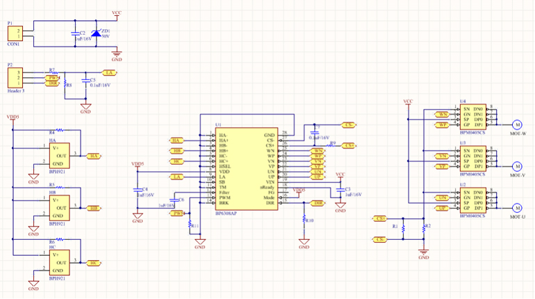 方案原理图电路