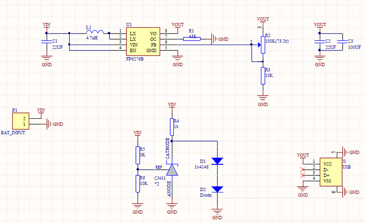 3v升压5v芯片电路图 3v升压5v芯片电路图