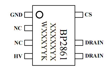 BP2861AK引脚图