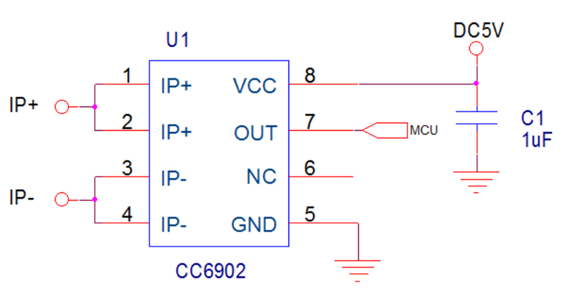 CC6902SO-20A典型应用电路 CC6902SO-20A典型应用电路