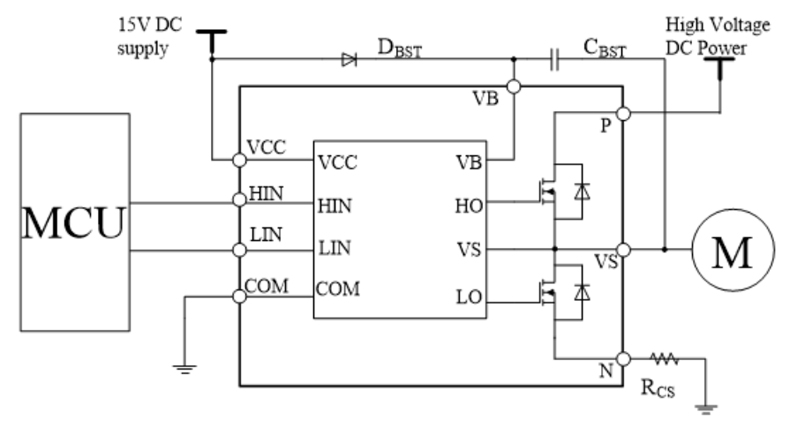 BPP1N5004D的典型应用电路 BPP1N5004D的典型应用电路