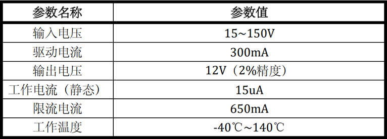 LKS611降压电源芯片主要参数 LKS611降压电源芯片主要参数