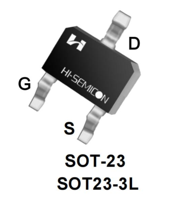 2304mos管SFS2304引脚排列 2304mos管SFS2304引脚排列