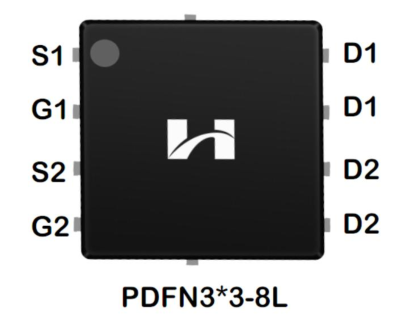 30V30A mos管SFN0330T2引脚排列 30V30A mos管SFN0330T2引脚排列